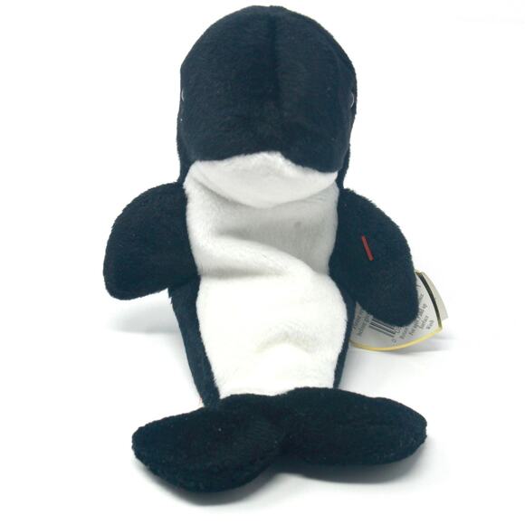 TY Vintage Whale "Waves" Beanie Baby - Picture 1 of 10